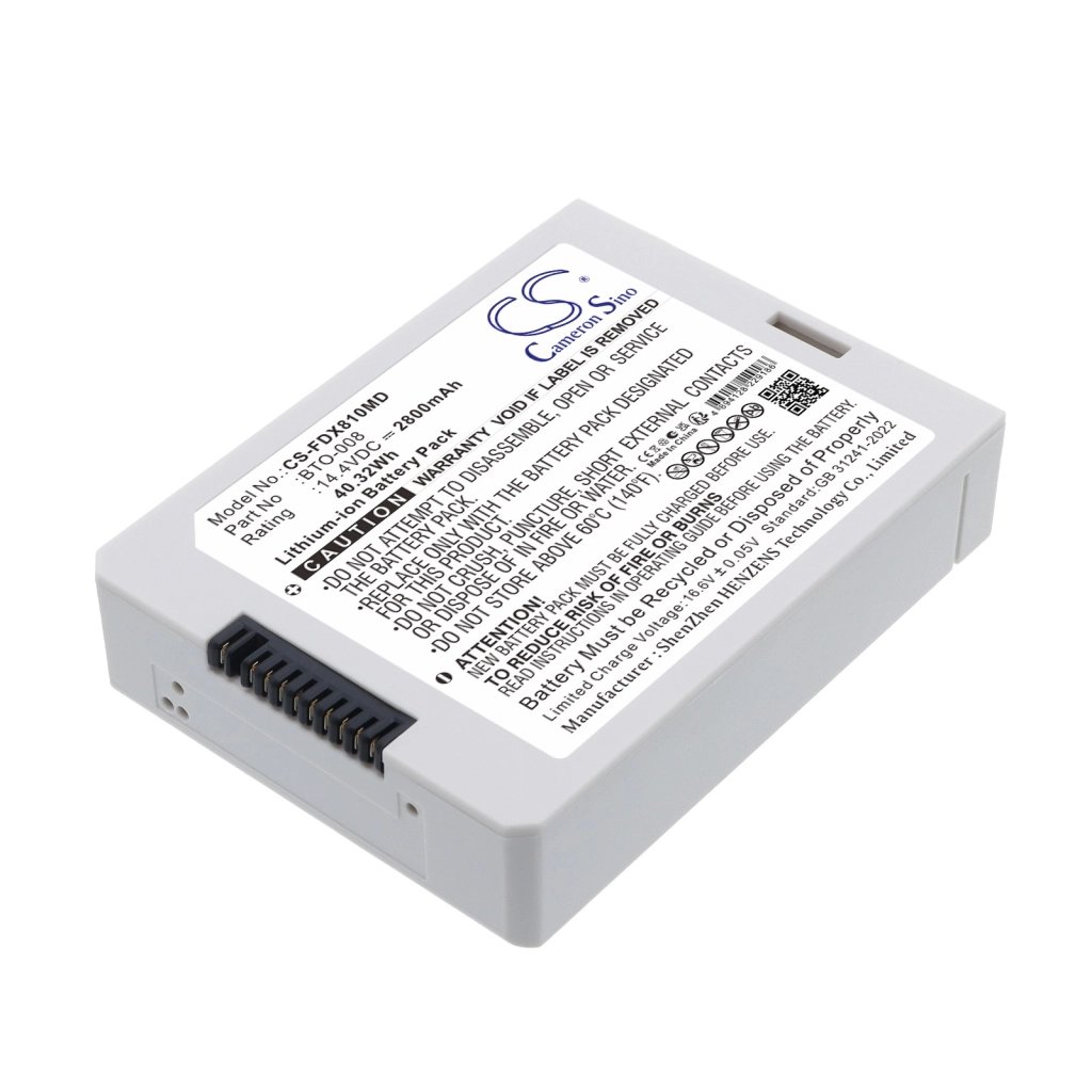 Fukuda Denshi DS8100 Monitor 14.4V 2800mAh / 40.32Wh medical device battery