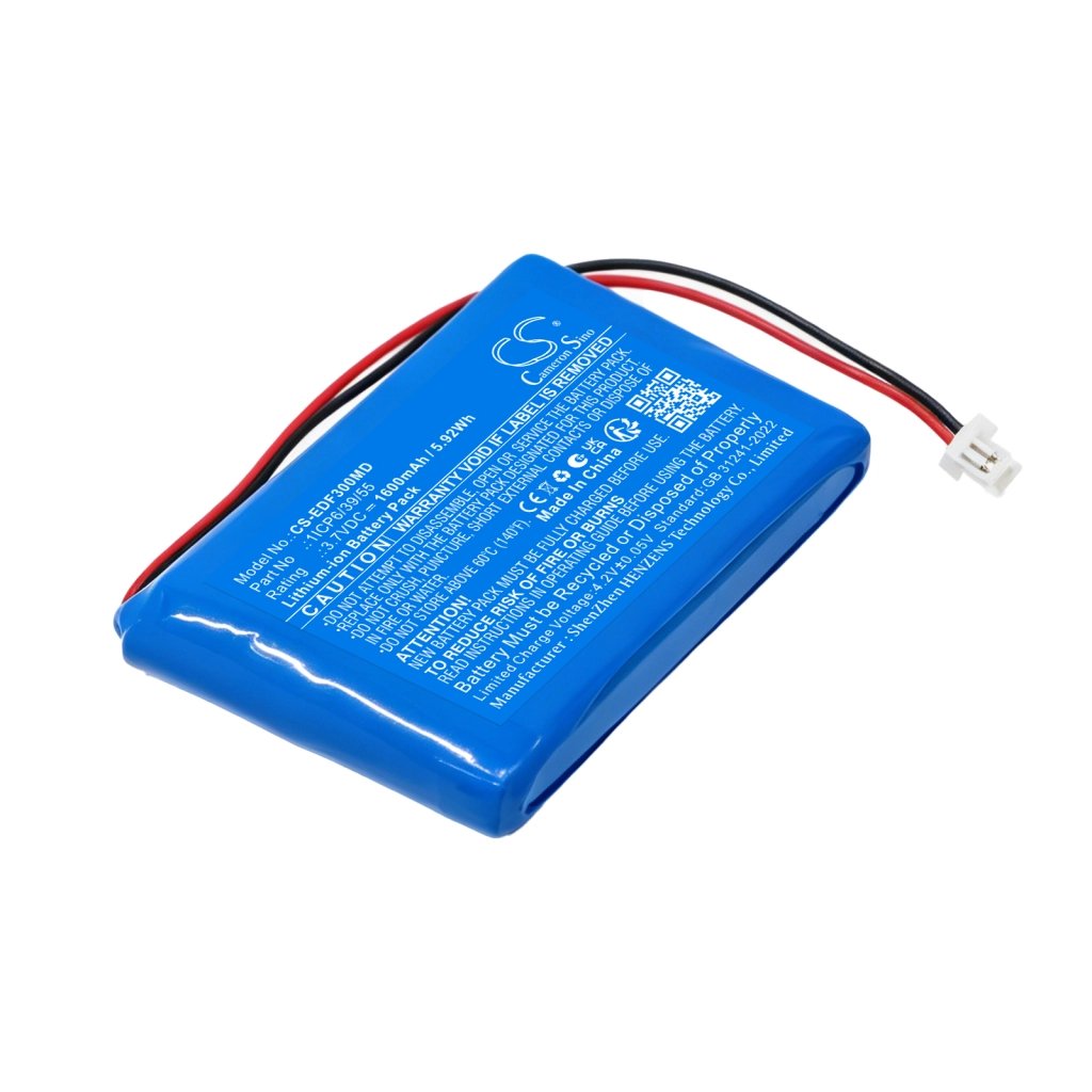 EDAN FTS-3 Fetal Telemetry 3.7V 1600mAh / 5.92Wh medical device battery