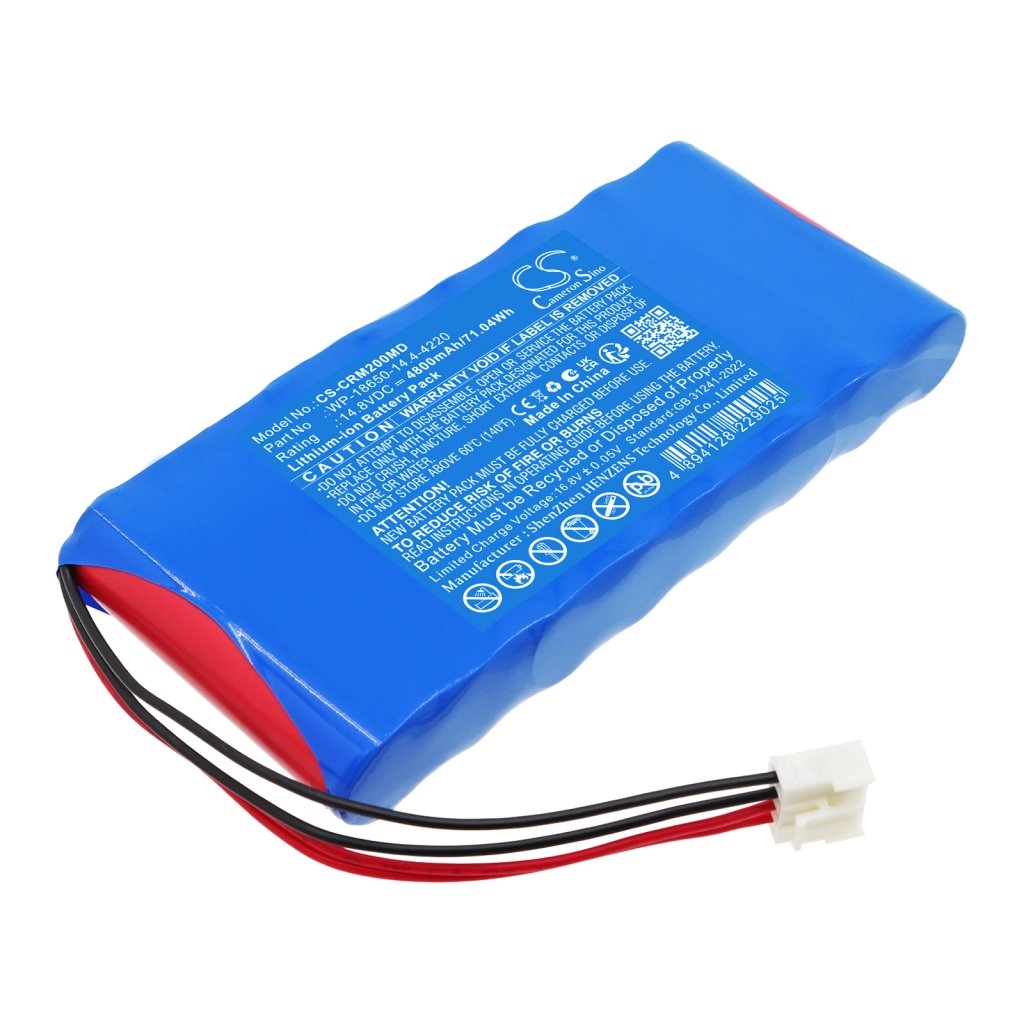 Carewell Patient Monitor Medi M10 14.8V 4800mAh / 71.04Wh medicīnas ierīces akumulators