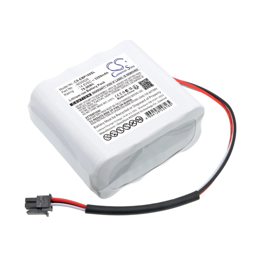 Emtek P100 Portable Microbial Air Sampler 14.8V 5200mAh / 76.96Wh measurement equipment battery