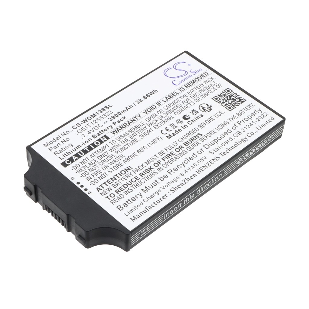 Waygate LI-138 7.4V 3900mAh / 28.86Wh measurement equipment battery