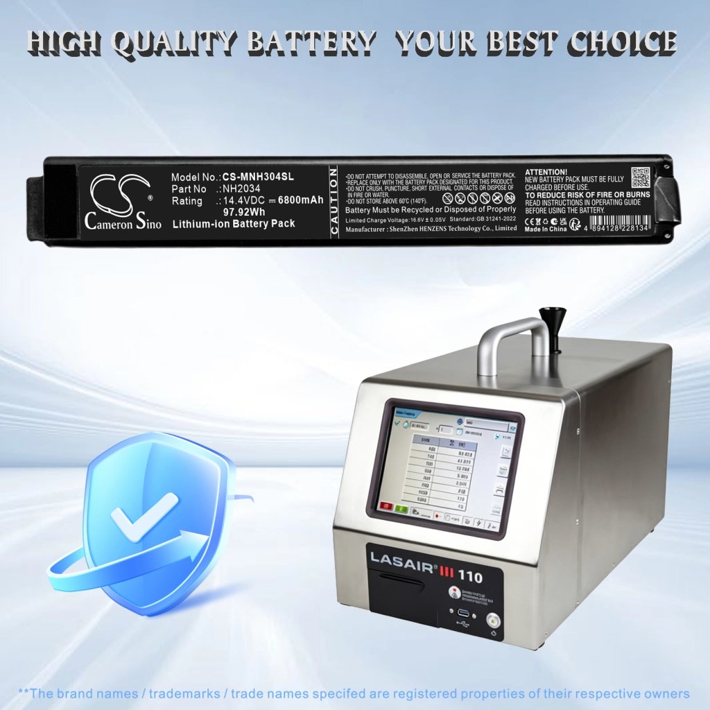 MetOne Lasair III 110 14.4V 6800mAh / 97.92Wh measurement equipment battery