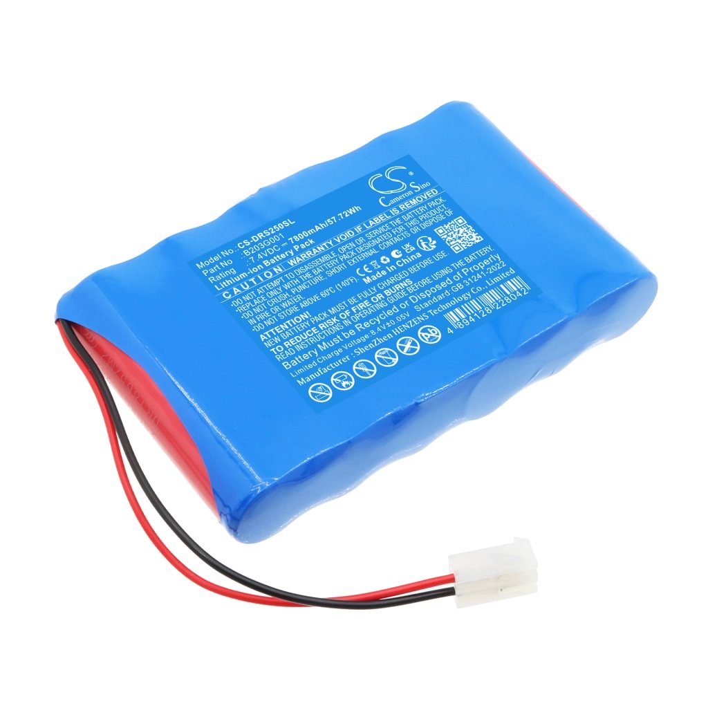 Deviser DS2500S 7.4V 7800mAh / 57.72Wh measurement equipment battery