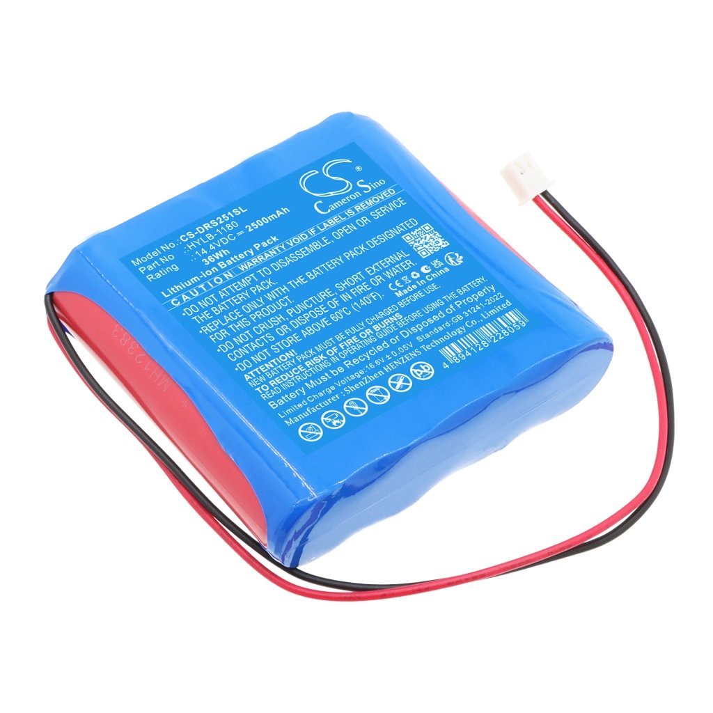 Deviser DS2500R 14.4V 2500mAh / 36Wh measurement equipment battery