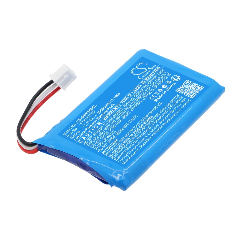 Orbit Reader 20 3.7V 3000mAh / 11.1Wh measurement equipment battery