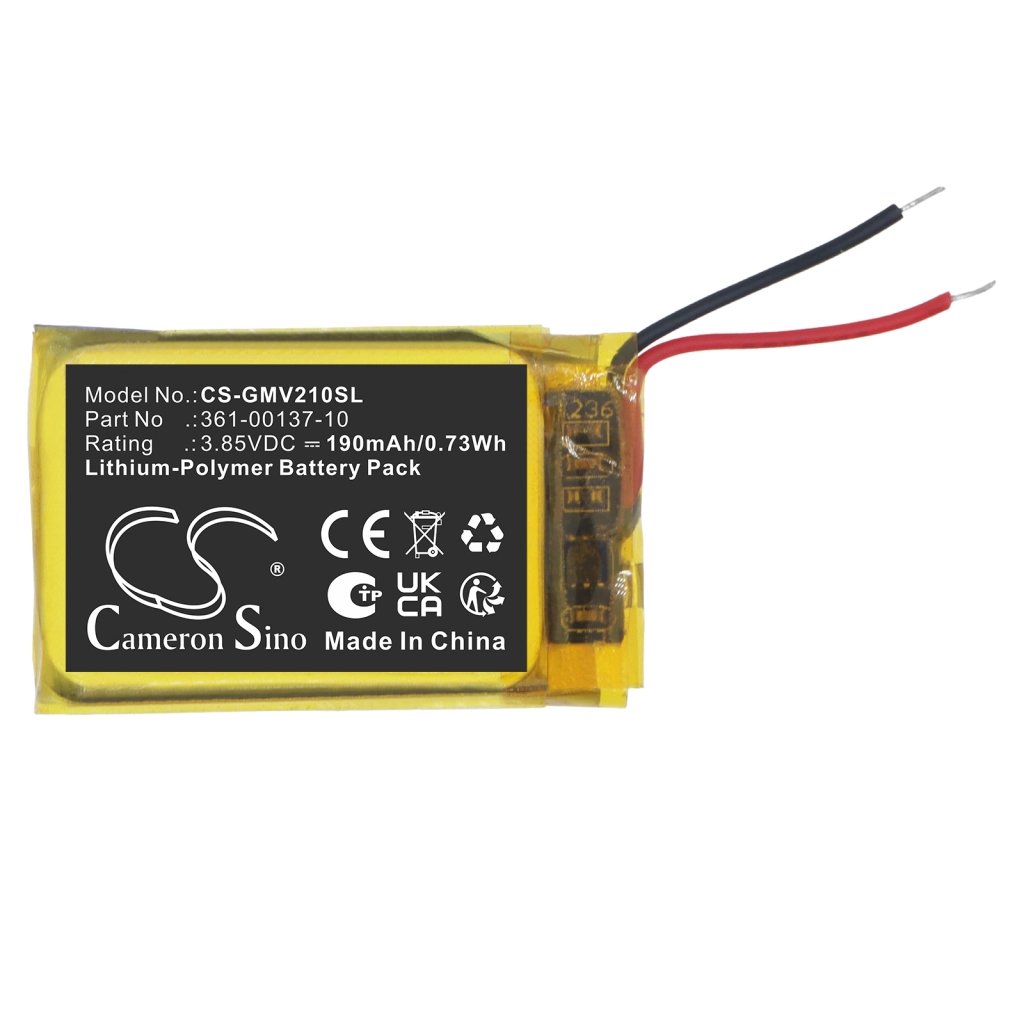 Garmin Venu 2s 3.85V 190mAh / 0.73Wh smartwatch battery