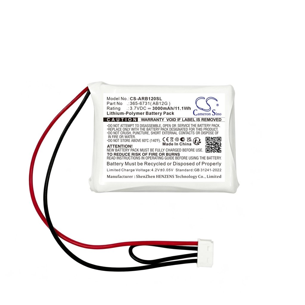 ABB 365-6731( AB12G ) 3.7V 3000mAh / 11.1Wh PLC controller battery