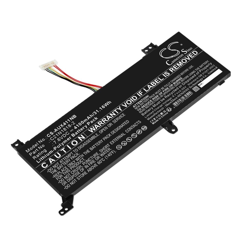 CS laptop battery Asus F412 7.6V 4100 mAh / 31.16 Wh