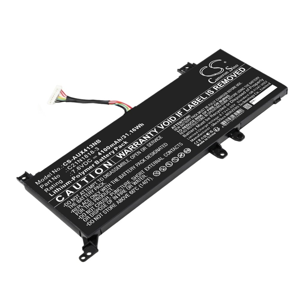 CS laptop battery Asus F409 7.6V 4600 mAh / 34.96 Wh
