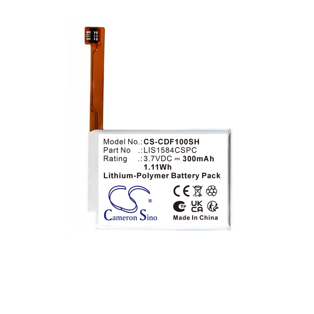 Casio WSD-F10 3.7V 300mAh / 1.11Wh smartwatch battery