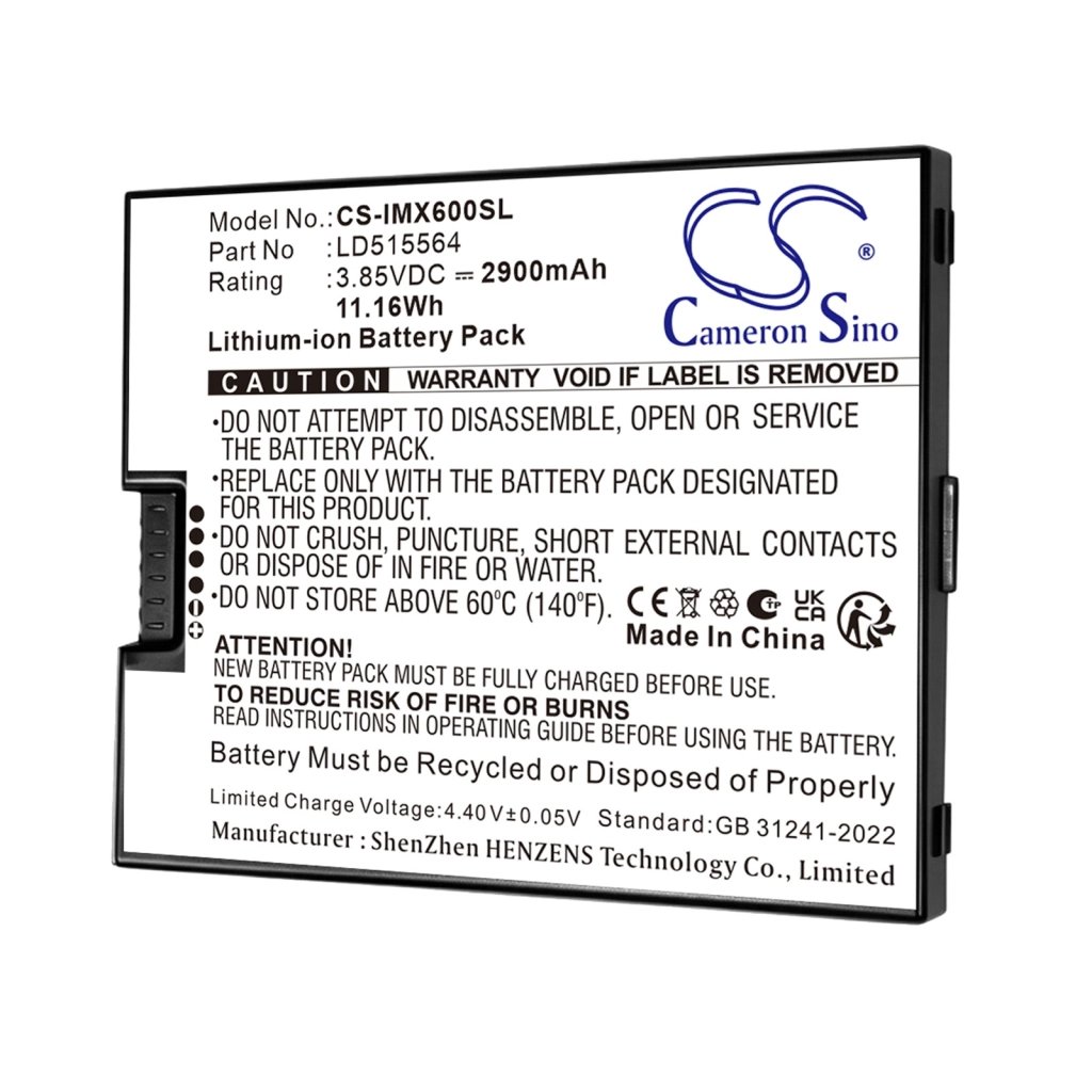 ingenico Axium EX6000 3.85V 2900mAh / 11.16Wh payment terminal battery