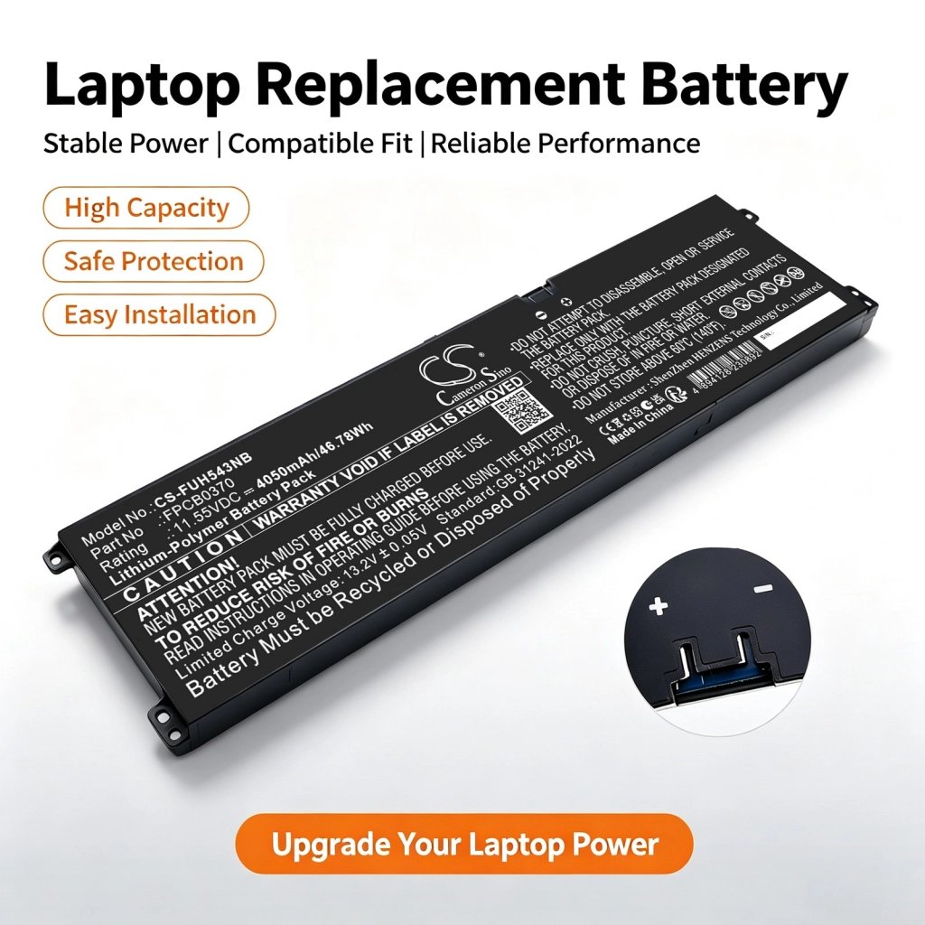 CS laptop battery Fujitsu A3512 11.55V 4050 mAh / 46.78 Wh