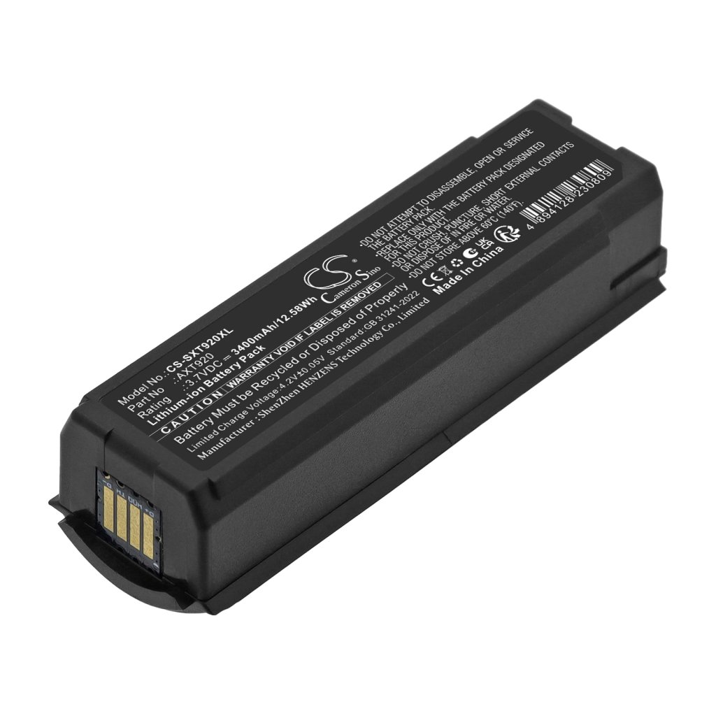 Shure Axient AXT400 receiver 3.7V 3400mAh / 12.58Wh microphone battery