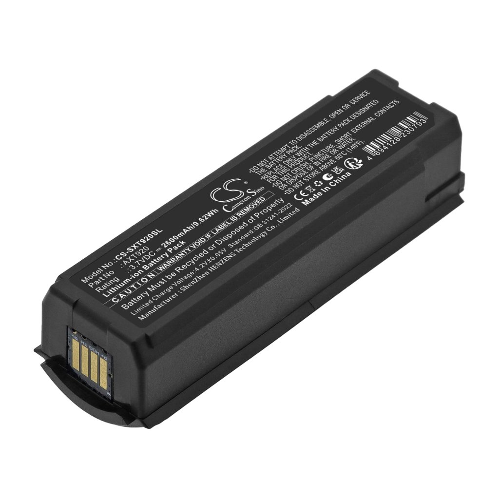 Shure Axient AXT400 receiver 3.7V 2600mAh / 9.62Wh microphone battery
