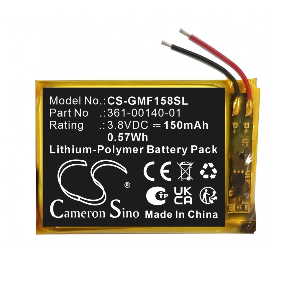 Garmin Forerunner 158 3.8V 150mAh / 0.57Wh smartwatch battery