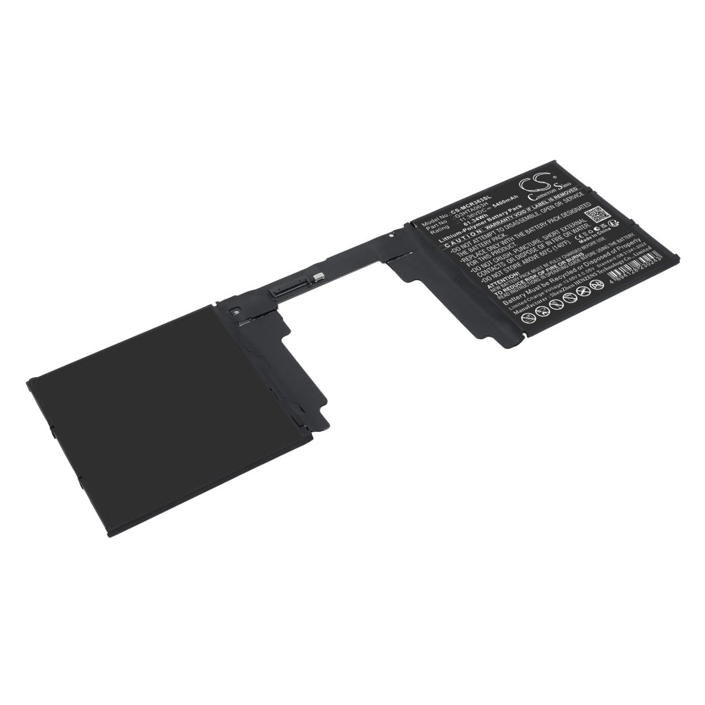 CS laptop battery Microsoft Surface Book 3 15 inch 11.36V 5400 mAh / 61.34 Wh