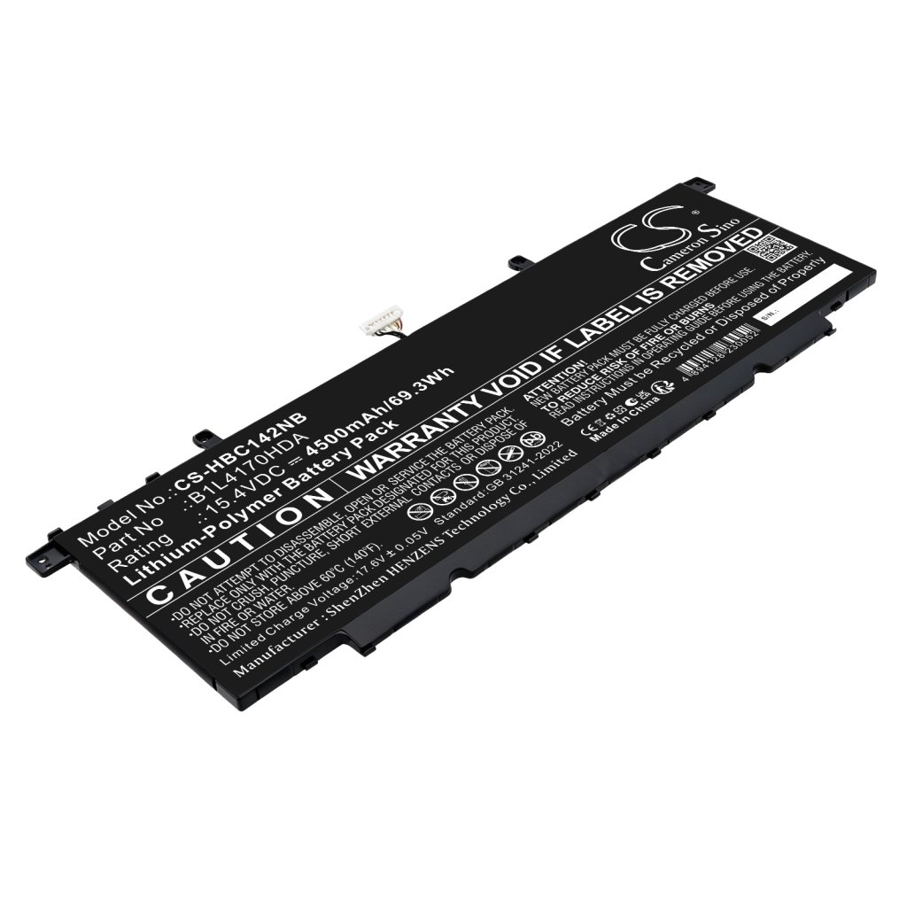 CS laptop battery H3C Book Ultra 14T 15.4V 4500 mAh / 69.3 Wh