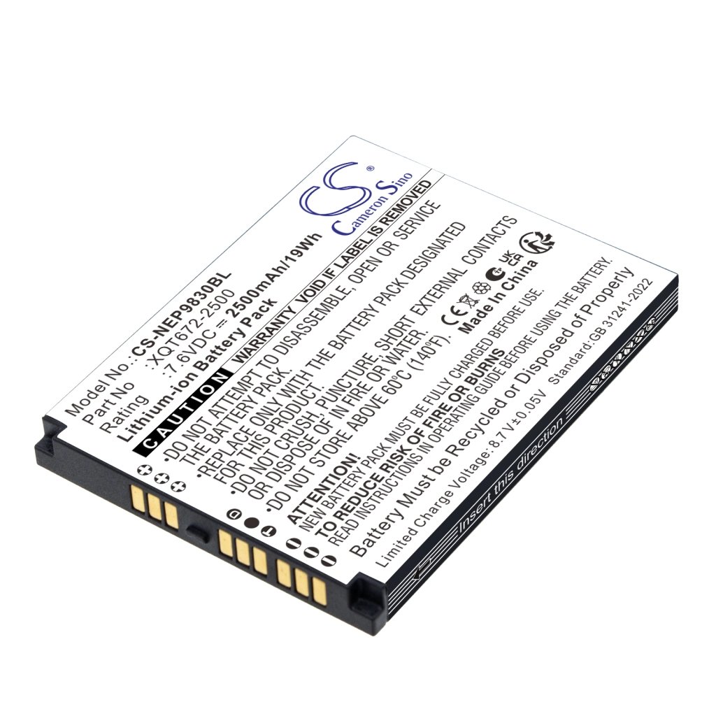 NEWPOS 9830 7.6V 2500mAh / 19Wh payment terminal battery