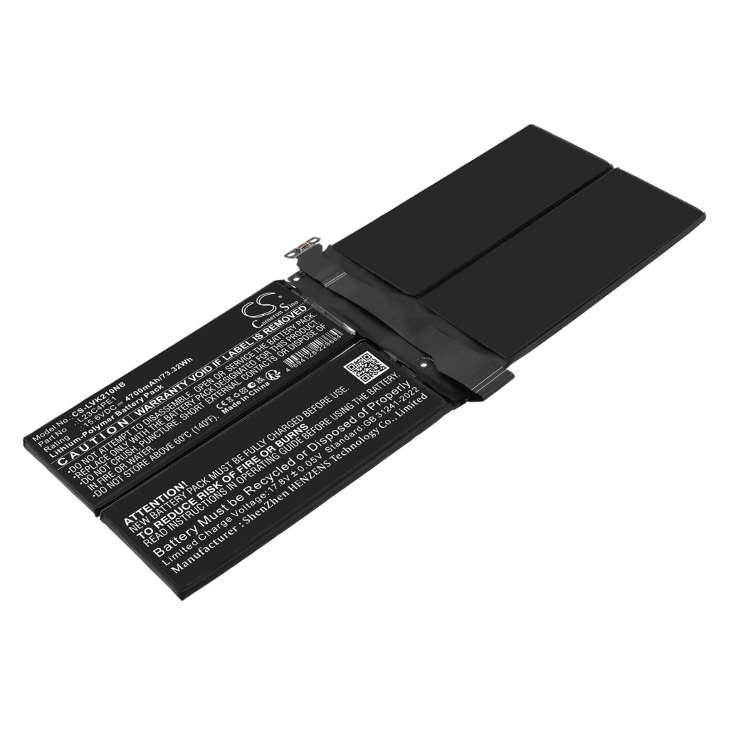 CS laptop battery Lenovo 21KR000AJP 15.6V 4700 mAh / 73.32 Wh