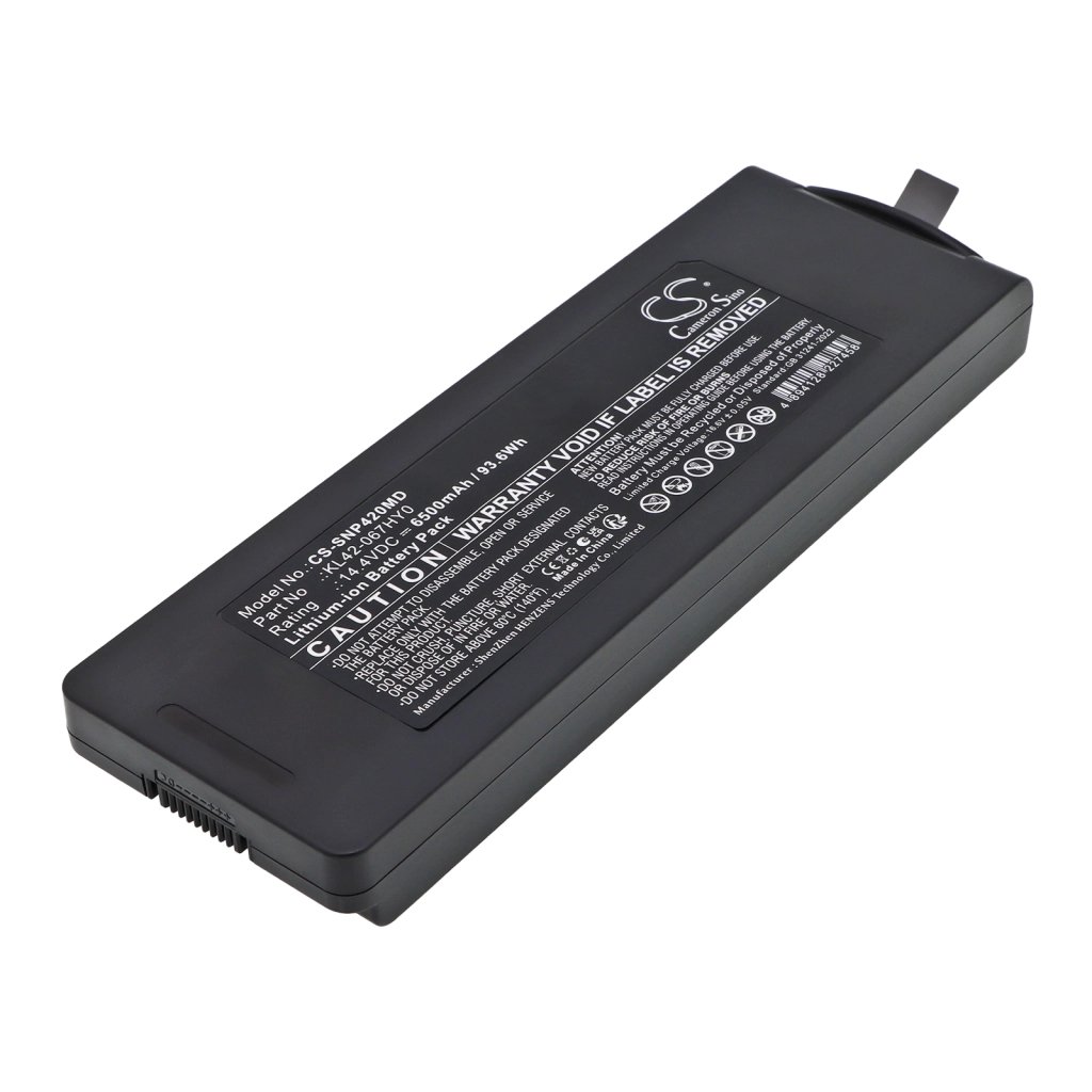 SonoScape S6 Ultrasound 14.4V 6500mAh / 93.6Wh medical device battery