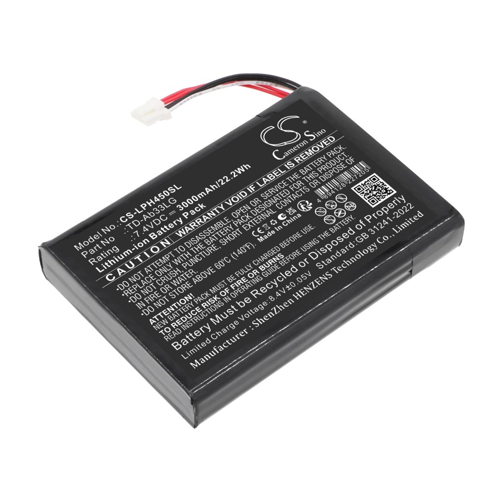LG PH450U 7.4V 3000mAh / 22.2Wh projector battery