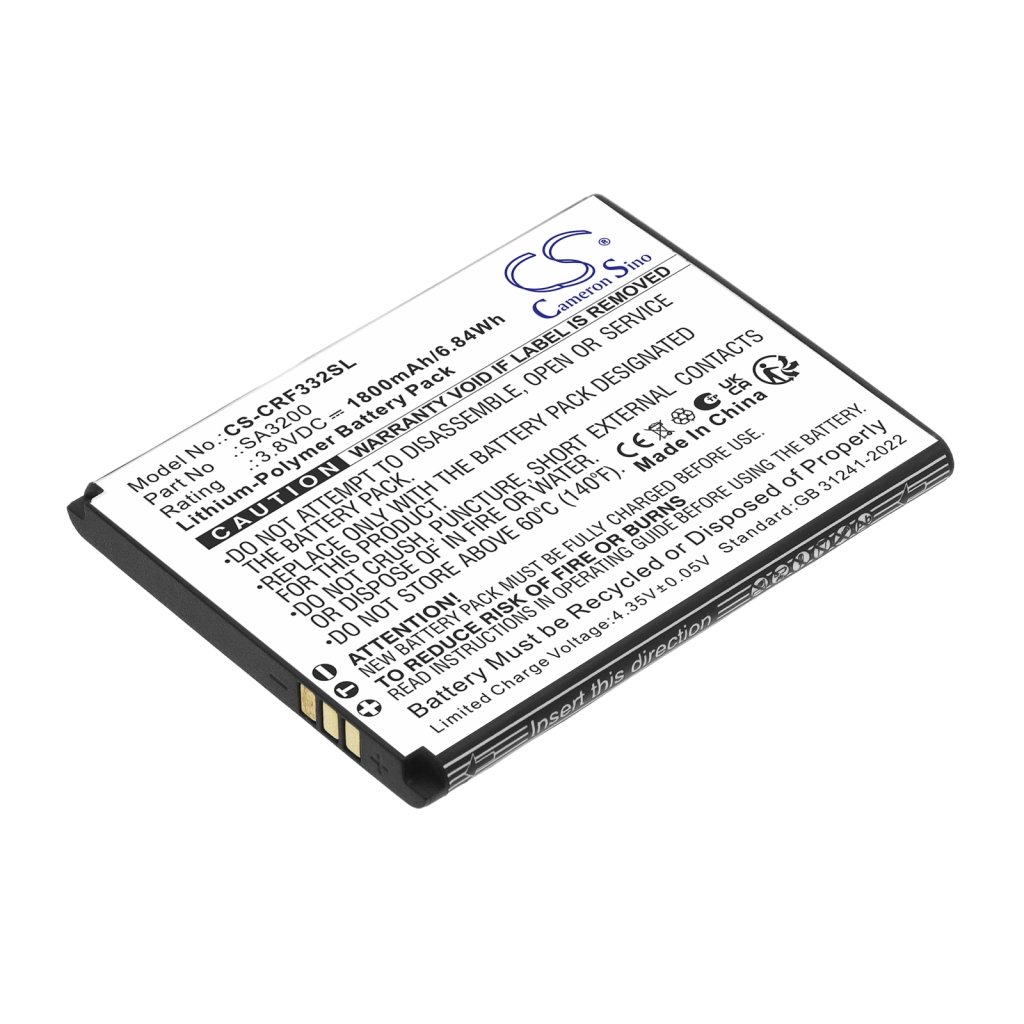 Consumer Cellular SH3320 3.8V 1800mAh / 6.84Wh smartphone battery