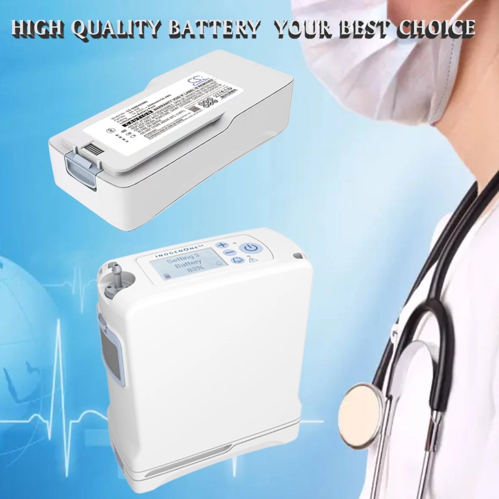 Inogen G4 OxyGo 14.4V 3500mAh / 50.4Wh medical device battery