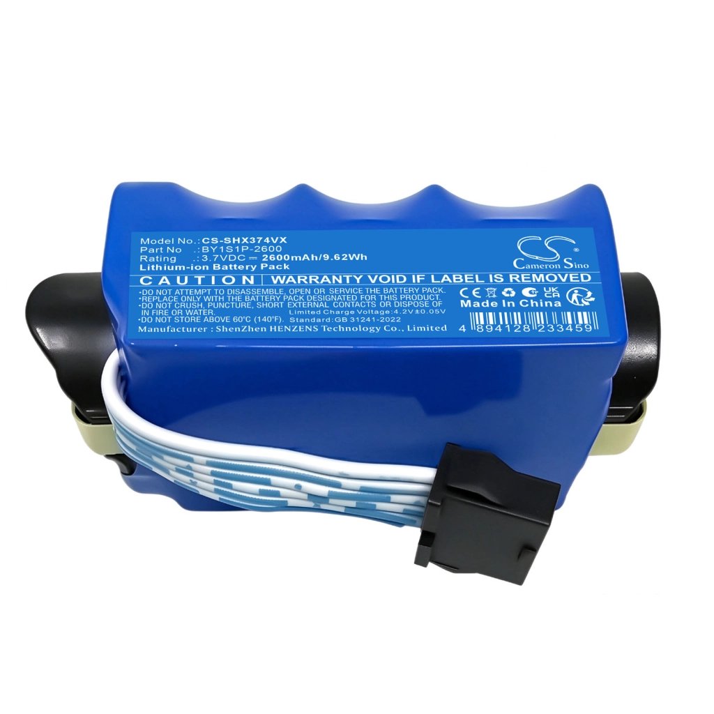 Shark XBAT3700 3.7V 2600mAh / 9.62Wh putekļsūcēja akumulators