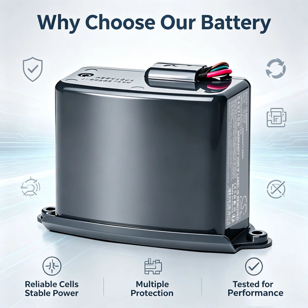 Bosch BCR1 14.4V 5200mAh / 74.88Wh putekļsūcēja akumulators