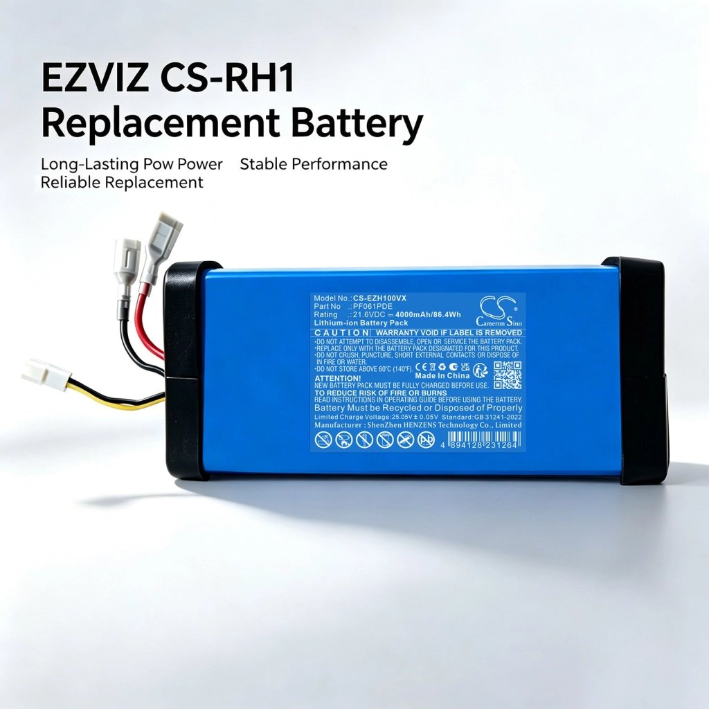EZVIZ CS-RH1 21.6V 4000mAh / 86.4Wh vacuum cleaner battery