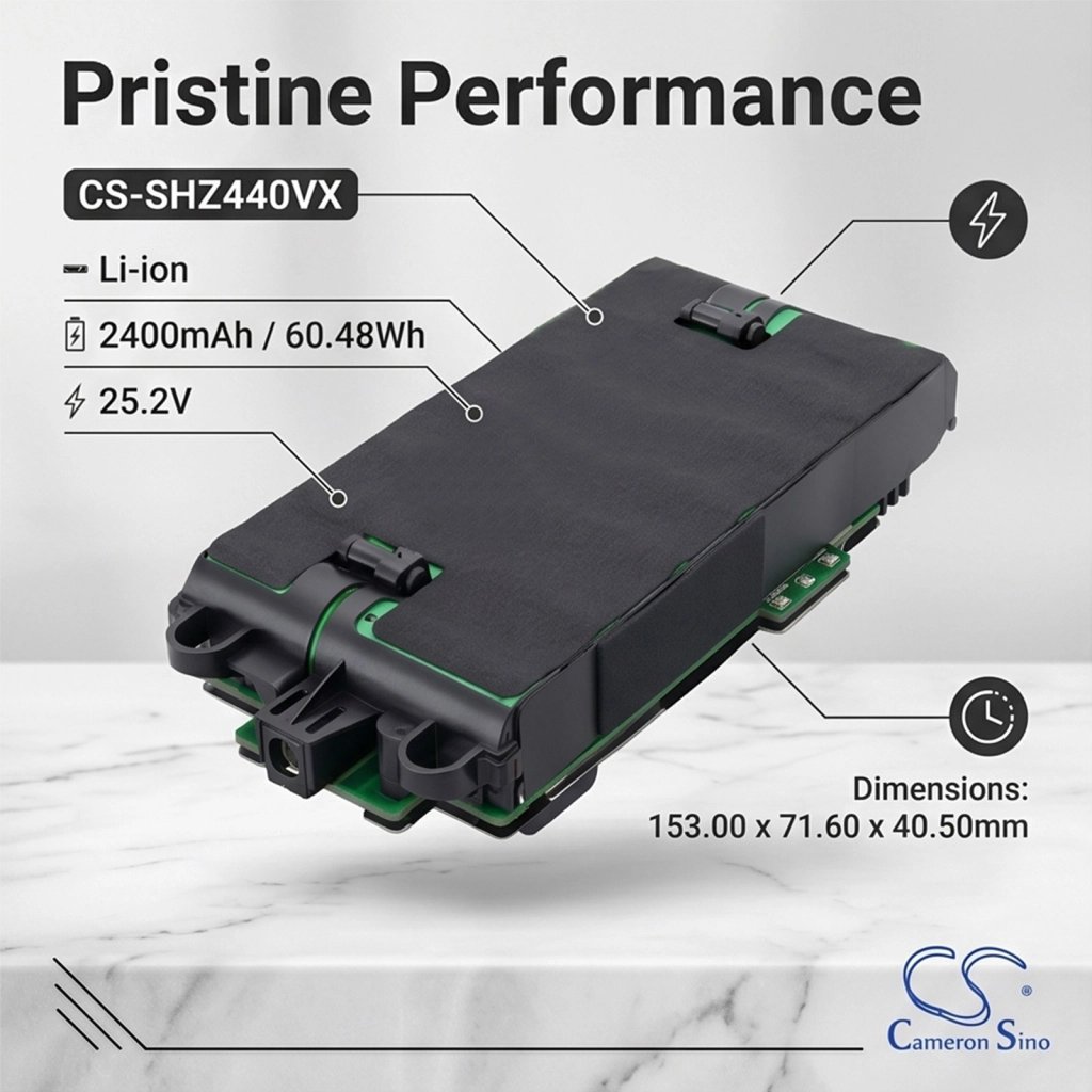 Shark IZ440H 25.2V 2400mAh / 60.48Wh putekļsūcēja akumulators