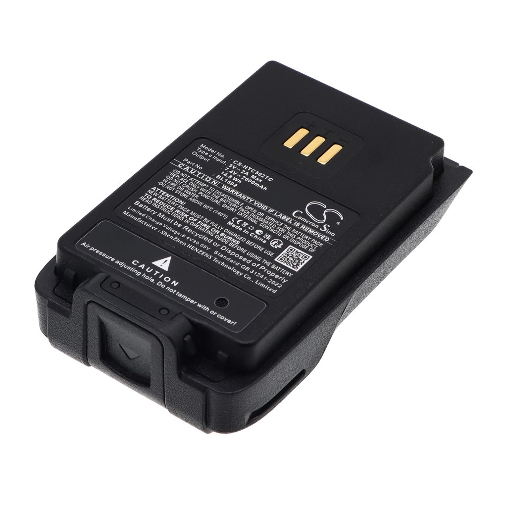 Hytera DP505 7.4V 2000mAh / 14.8Wh two-way radio battery