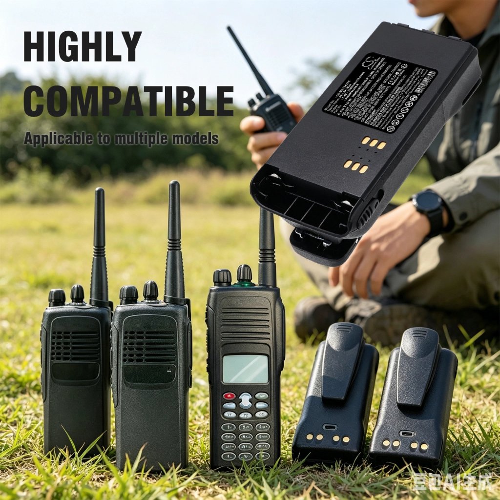 Motorola CT150 7.4V 2700mAh / 19.98Wh two-way radio battery