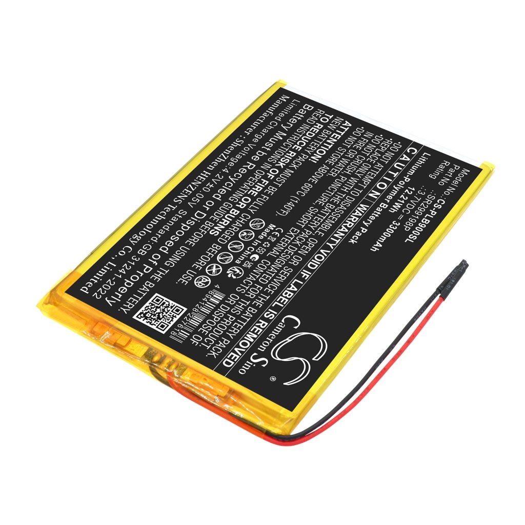 Polaroid BDL0948PCE 3.7V 3300mAh / 12.21Wh tablet battery