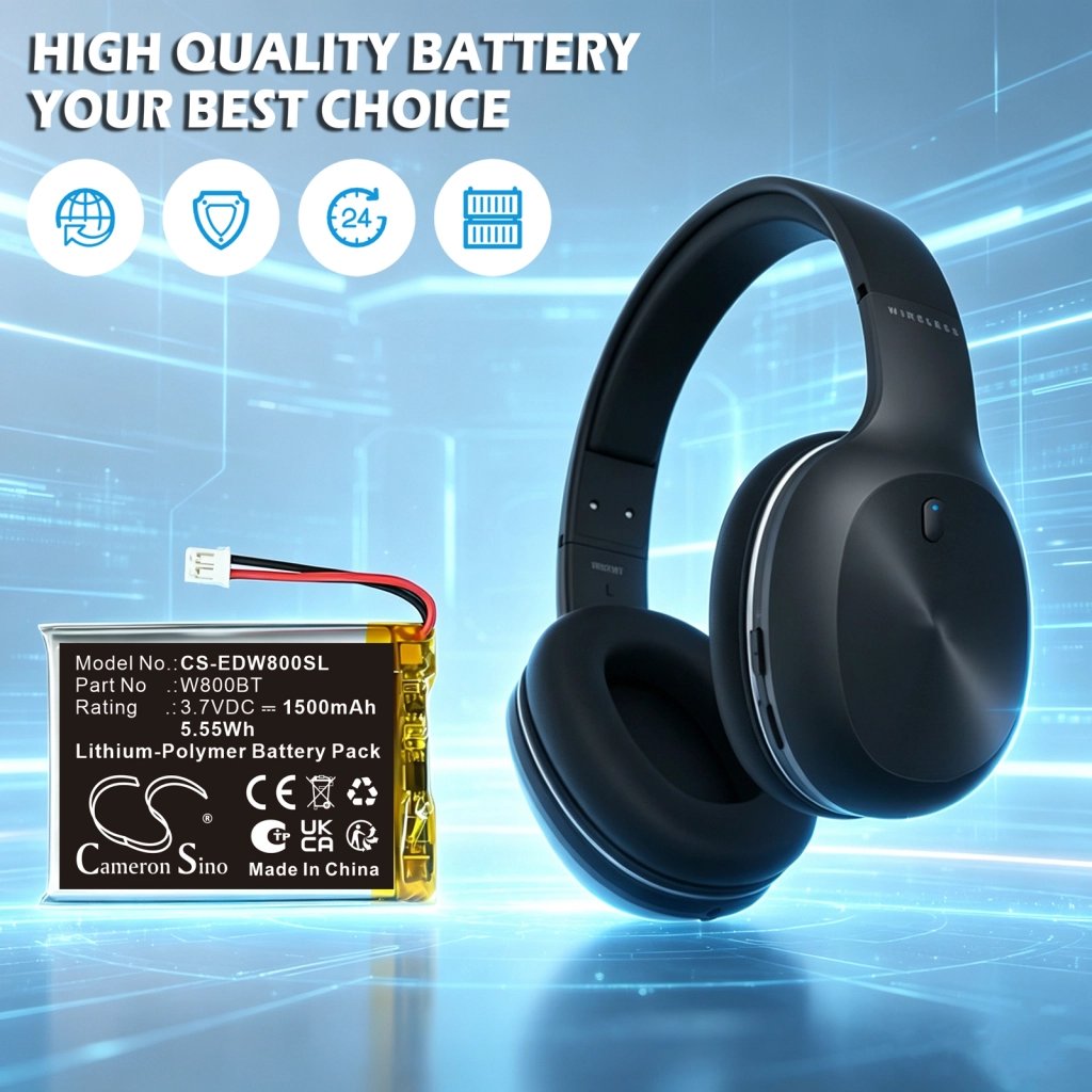 Аккумулятор для беспроводной гарнитуры Edifier W800BT 3.7V 1500mAh / 5.55Wh