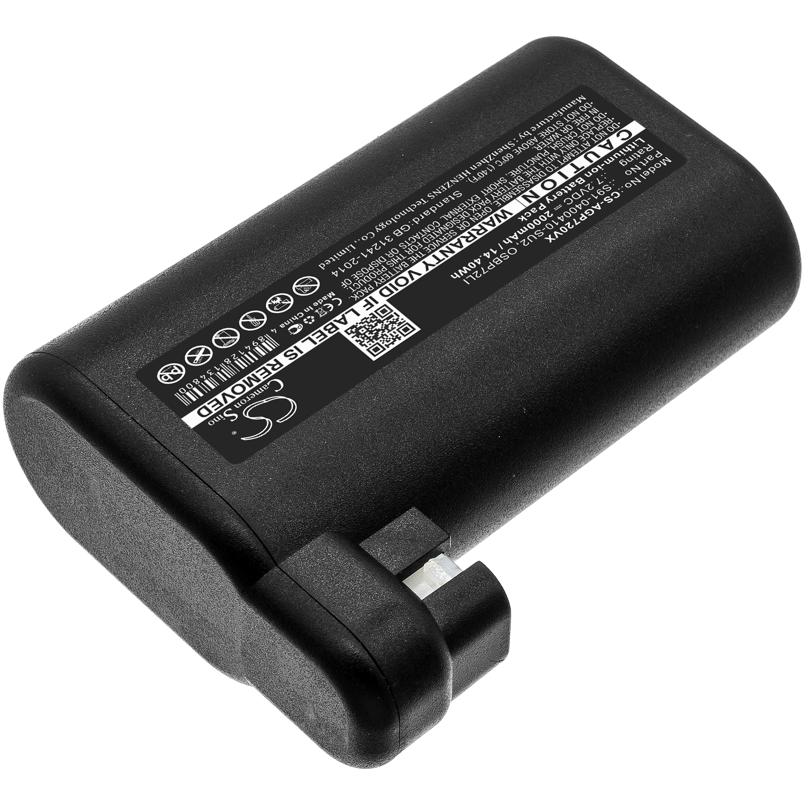 Batterie 7,2V 2000mAh Li-ion Pour AEG – Compatible 900258195, 900277268, Type S91-0400410-SU2