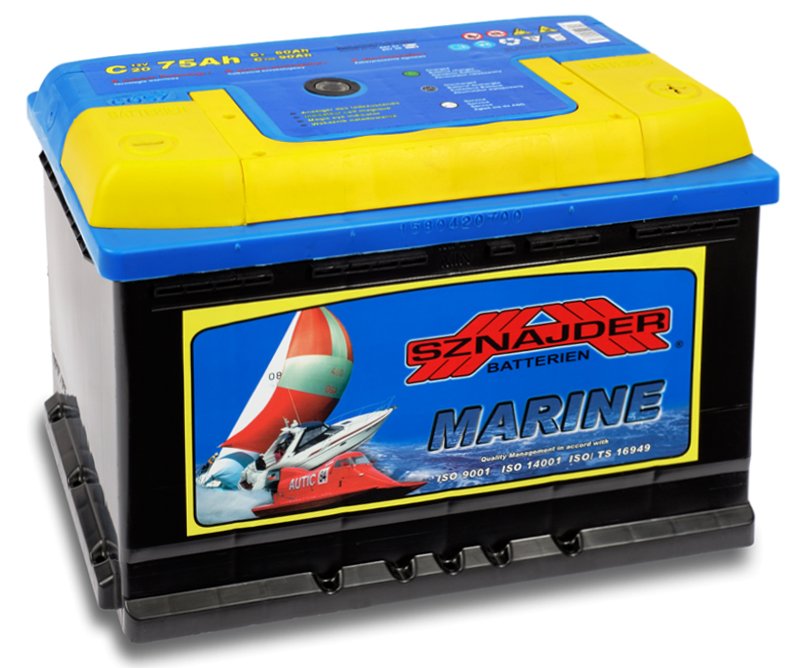 SZNAJDER/ZAP 85750 75Ah 275x175x190 Marine akumulatora