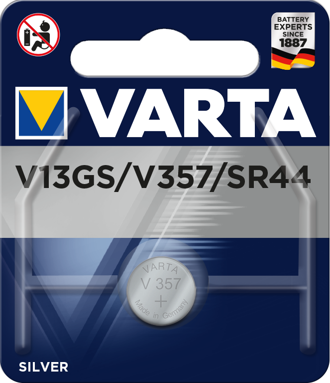 Varta V13GS paristo SR44 V357