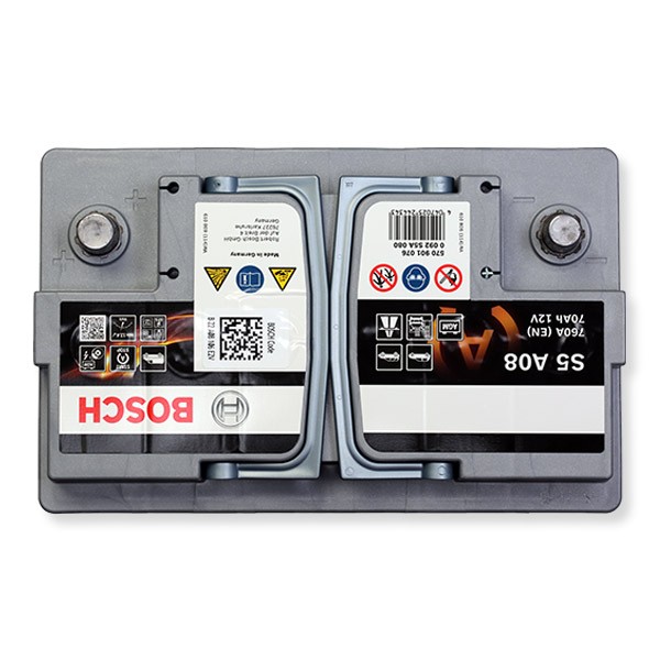 BOSCH AGMバッテリー S5 A08 12V 70Ah BOSCH AGMバッテリー S5 A08 12V 70Ah BOSCH AGMバッテリー S5 A08 12V