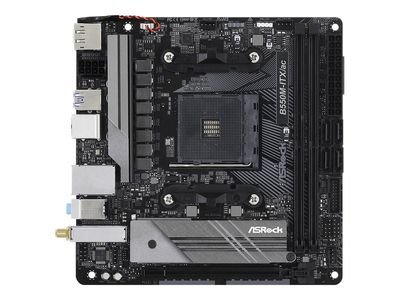 ASRock B550M-ITX/ac - motherboard - mini ITX - Socket AM4 - AMD B550, 90-MXBDH0-A0UAYZ