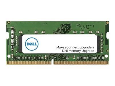Dell - DDR4 - module - 8 GB - SO-DIMM 260-pin - 3200 MHz / PC4-25600 - unbuffered, AB489613