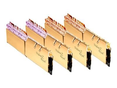 G.Skill RAM Trident Z Royal Series - 64 GB (8 x 8 GB Kit) - DDR4 3600 DIMM CL14, F4-3600C14Q2-64GTRGB