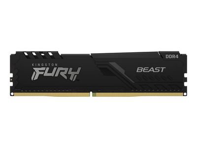 Kingston RAM FURY Beast - 16 GB - Low Profile - DDR4 3600 DIMM CL18, KF436C18BB/16