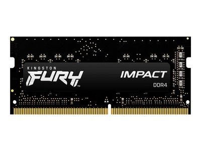 Kingston RAM FURY Impact - 32 GB (2 x 16 GB Kit) - DDR4 3200 SO-DIMM CL20, KF432S20IBK2/32