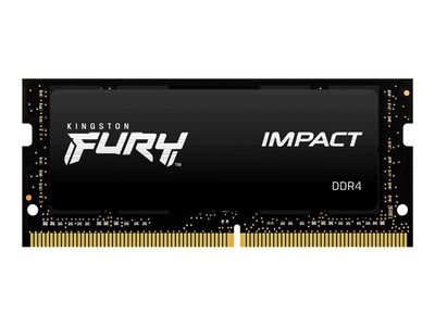 Kingston RAM FURY Impact - 64 GB (2 x 32 GB Kit) - DDR4 3200 SO-DIMM CL20, KF432S20IBK2/64