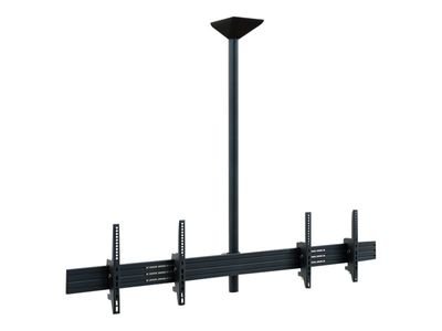 HAGOR comPROnents series mounting kit - side-by-side - for 2 flat panels - black, 3312