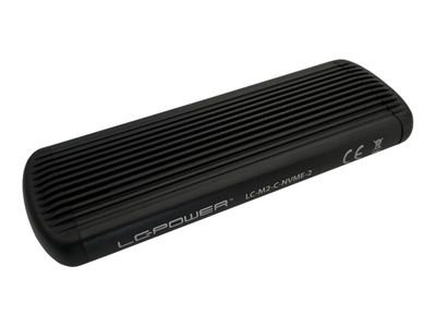 LC Power LC-M2-C-NVME-2 - storage enclosure - M.2 NVMe Card - USB 3.2 (Gen 2x1), LC-M2-C-NVME-2