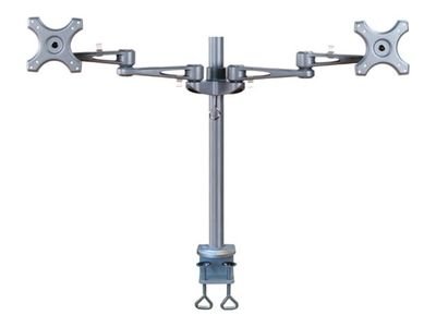 Neomounts FPMA-D935D mounting kit - full-motion - for 2 LCD displays - silver, FPMA-D935D