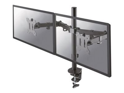 Neomounts FPMA-D550D mounting kit - full-motion - for 2 LCD displays - black, FPMA-D550DBLACK