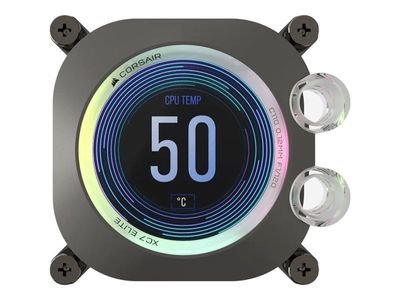CORSAIR iCUE XC7 RGB ELITE LCD - liquid cooling system CPU water block, CX-9010023-WW